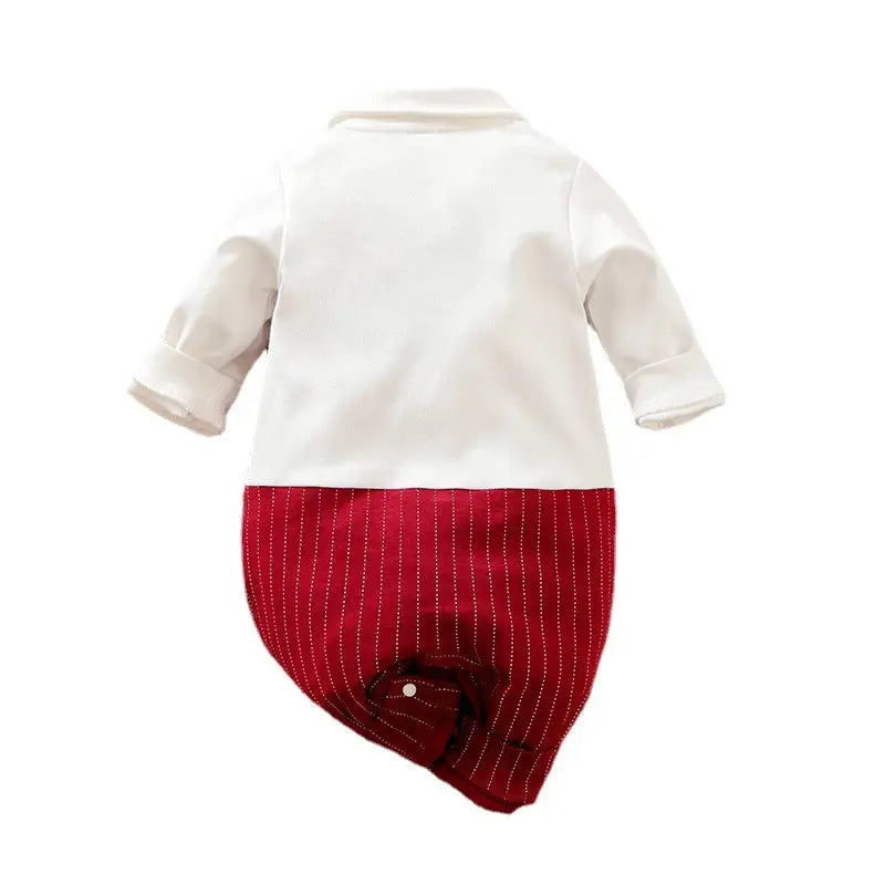 CozyAcorn: Autumn Rompers for Baby Boys
