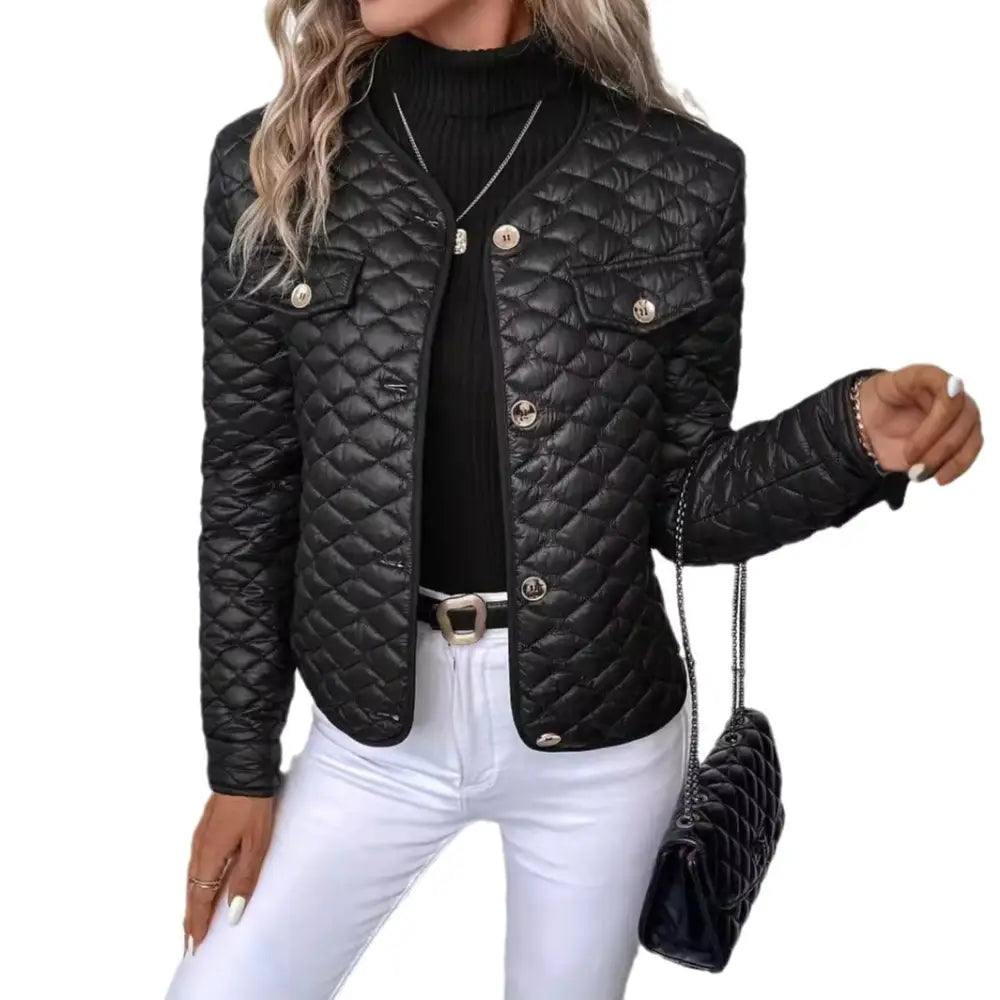 CozyBlk Cotton Coat