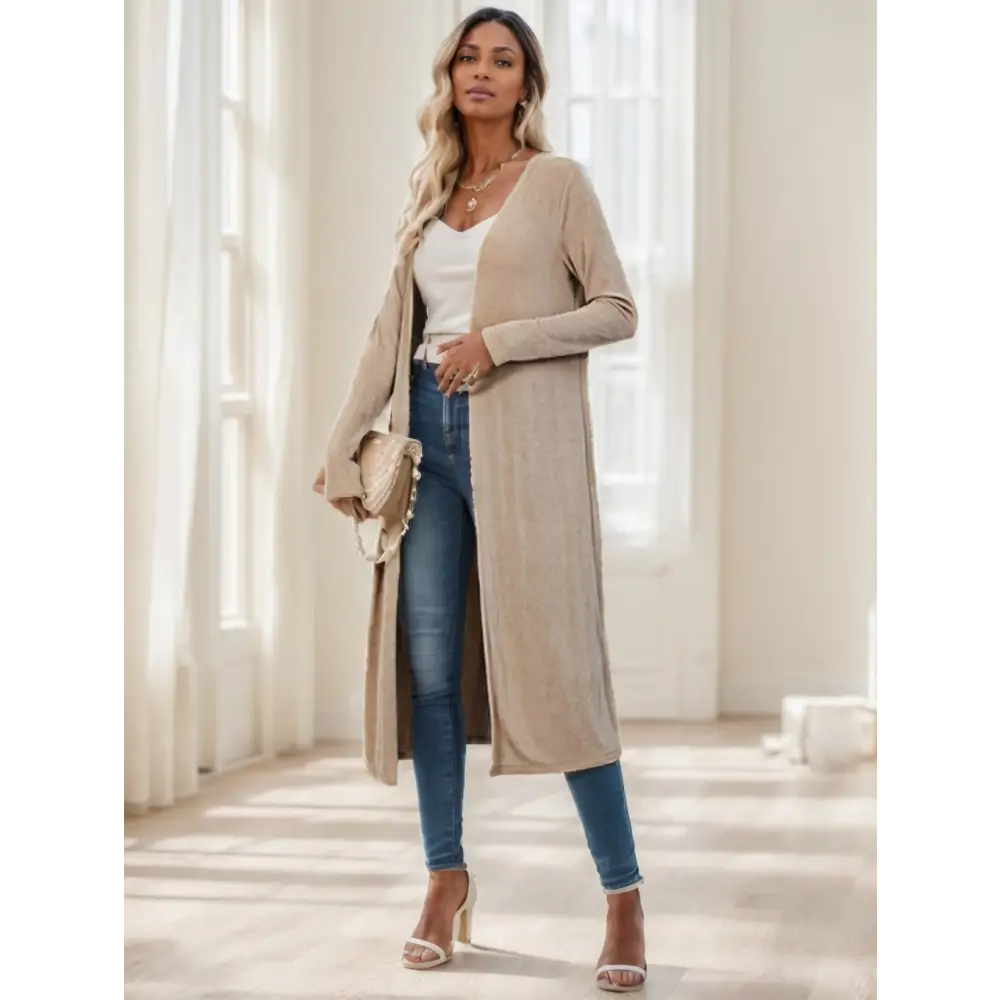 CozyChic Women’s Longline Knit Cardigan - 4