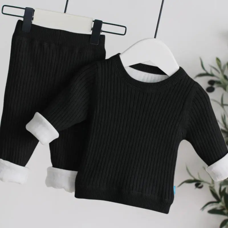 CozyCuddle Baby Snowsuit - Black / 130cm