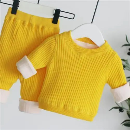 CozyCuddle Baby Snowsuit - Yellow / 80cm