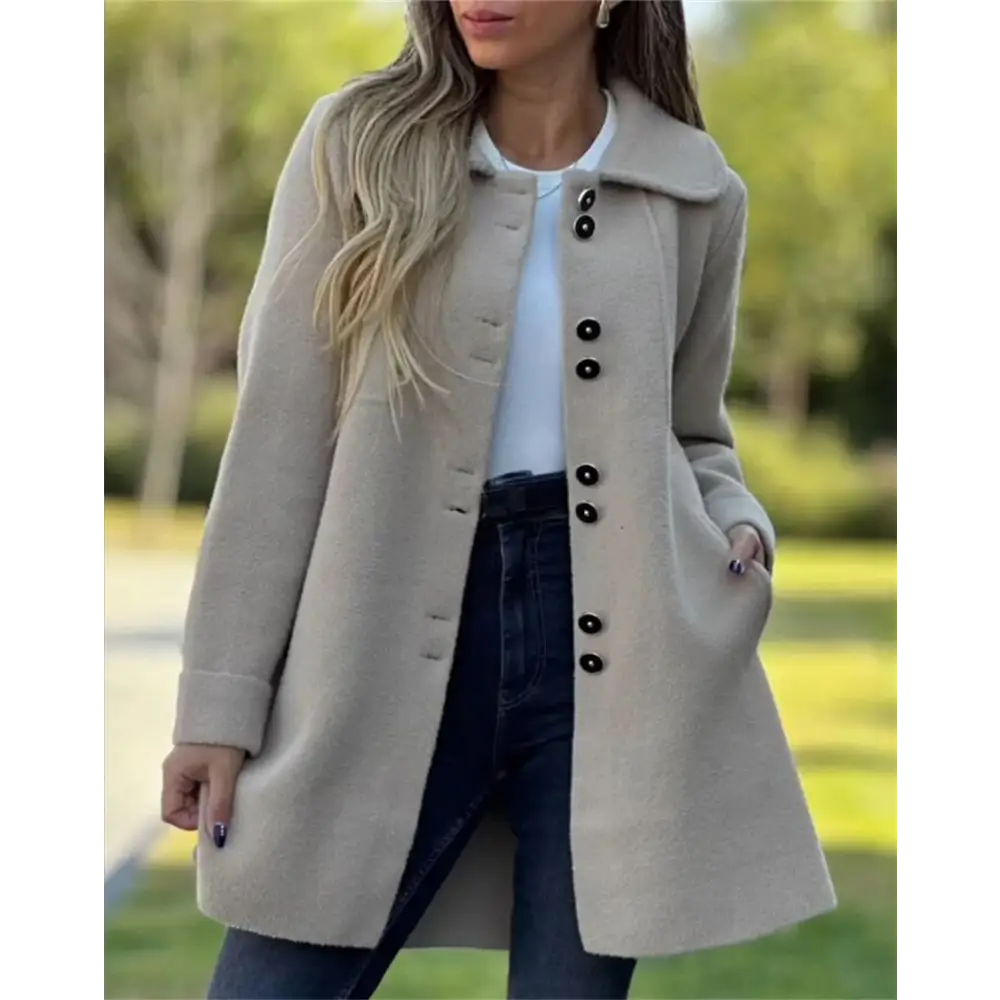 CozyFleece Women’s Jacket - Apricot / S