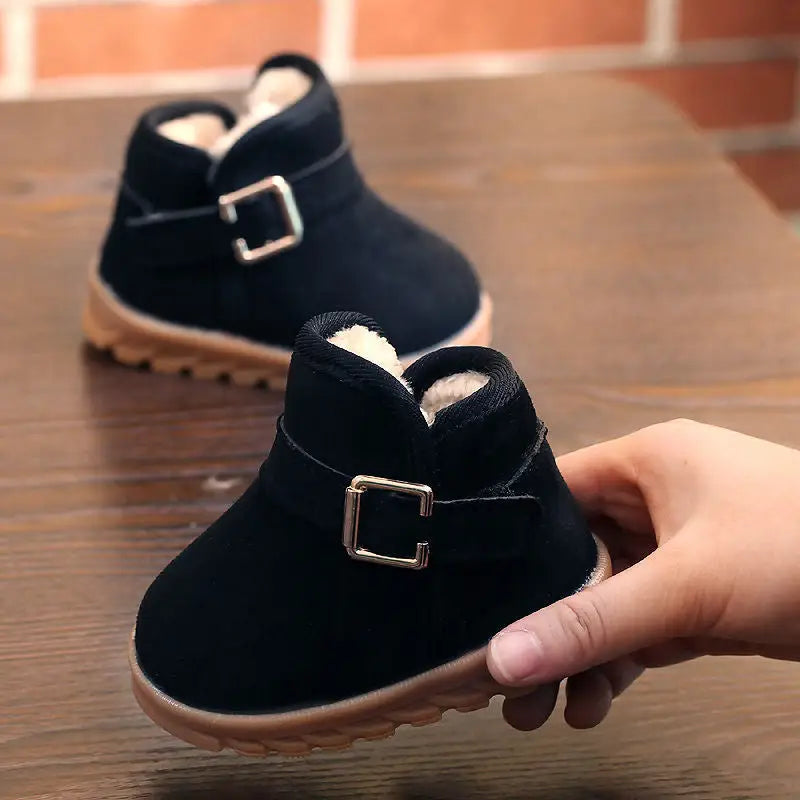 CozyKids Short Boots - Black / 15