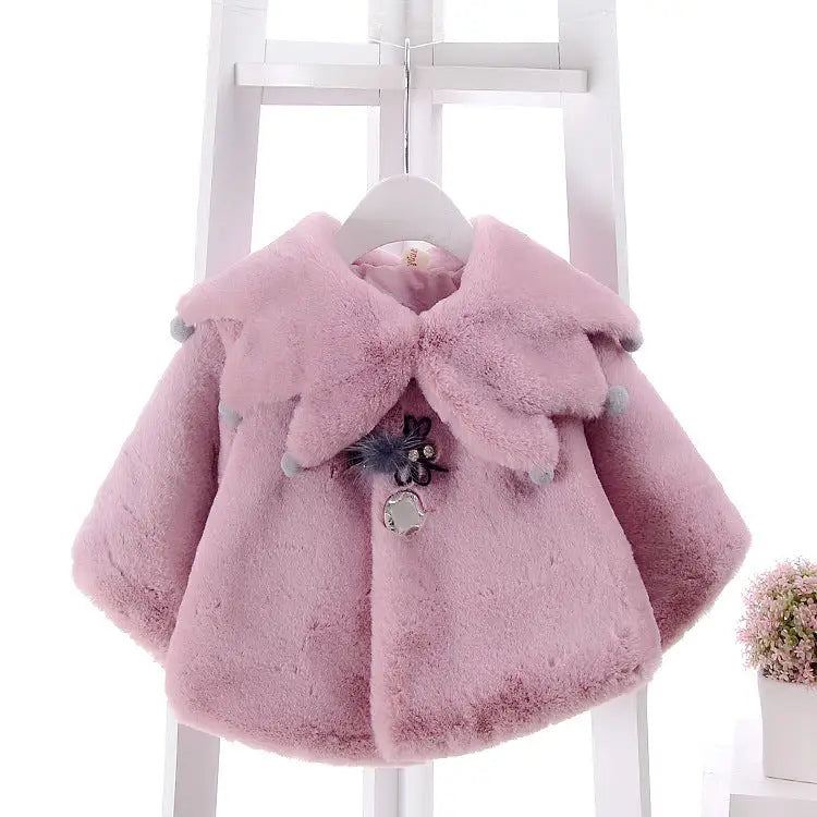 CuddleCape: Cozy Baby Cloak for Little Adventurers - Purple / 100cm