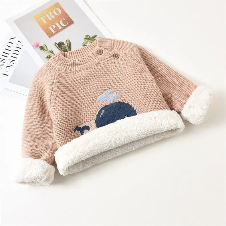 CuddleCozy: Snuggly Baby Plush Wear - Chocolate / 110cm