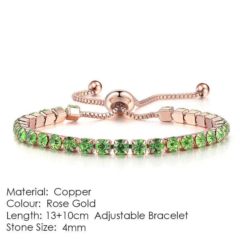 DazzleZ Tennis Bracelet