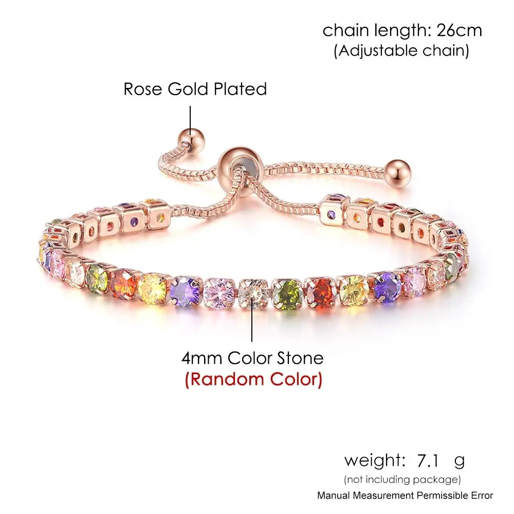 DazzleZ Tennis Bracelet