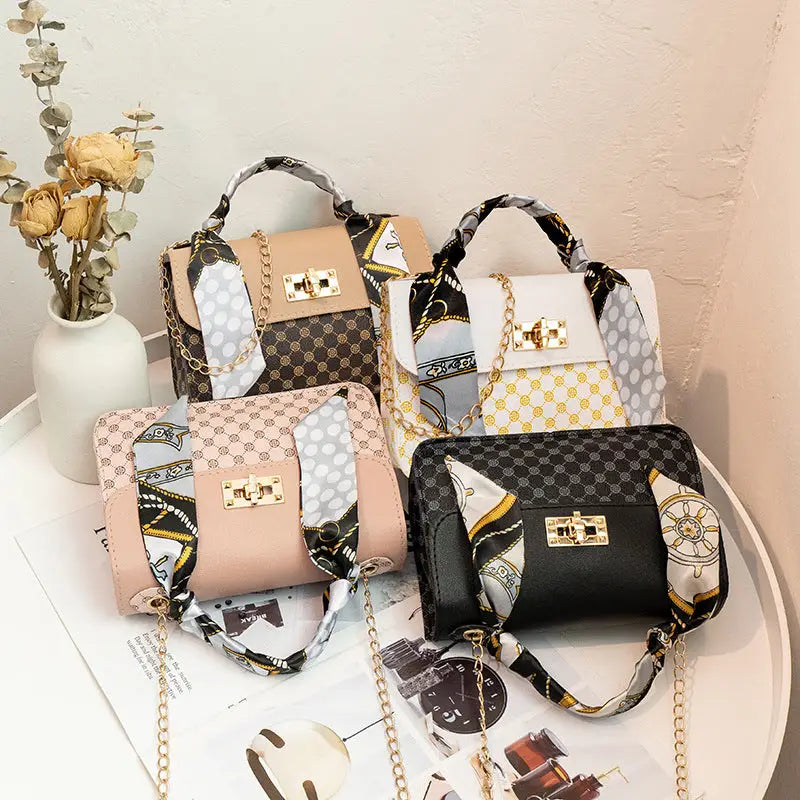 DiagSilk One-Shoulder Bag