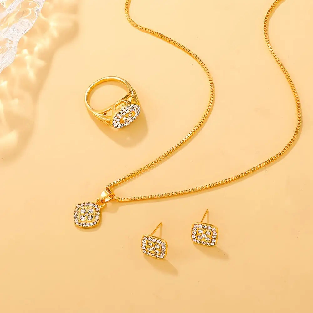 Diamond Trio Jewels