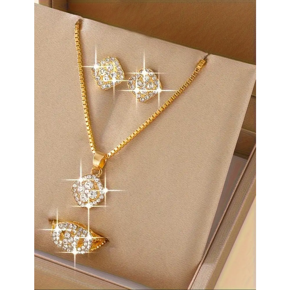 Diamond Trio Jewels