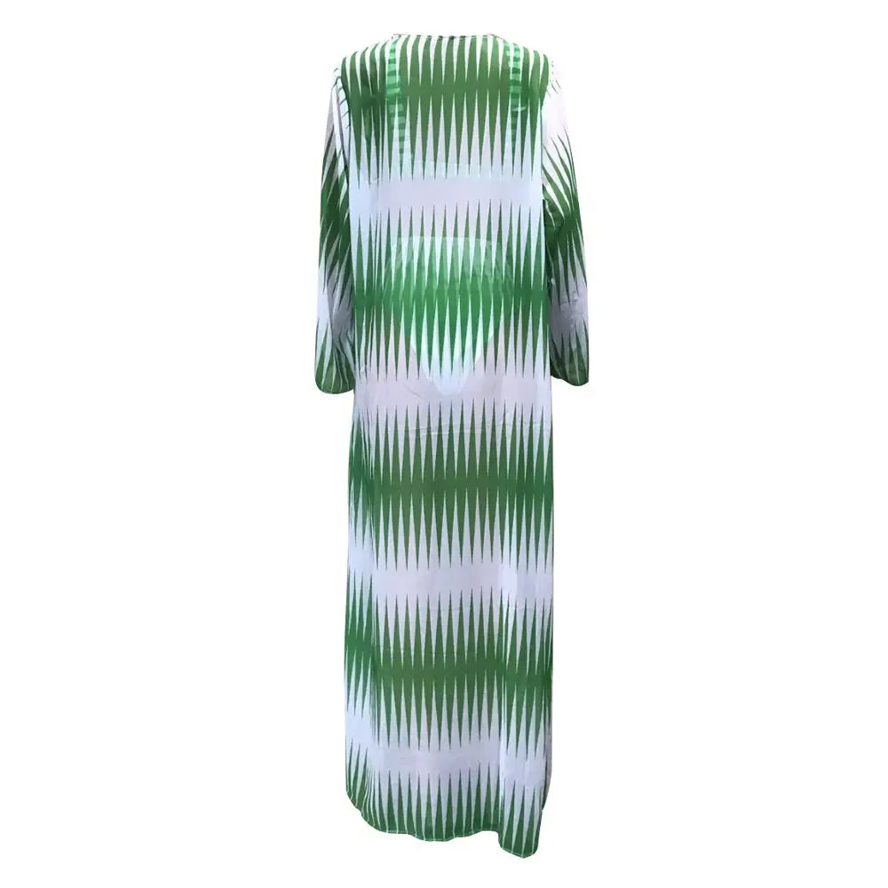 Digital Print Bikini Swimsuit Three Piece