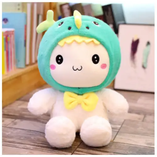 DreamySnuggle: Adorable Birthday Sleep Pillow - Dinosaur / 25cm