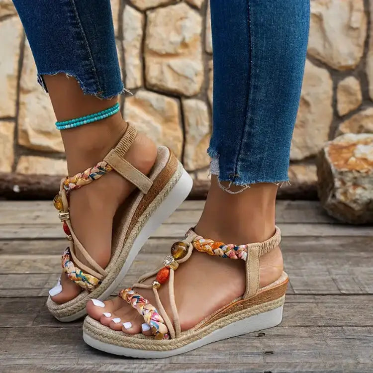 EcoChic Women’s Hemp Rope Sandals