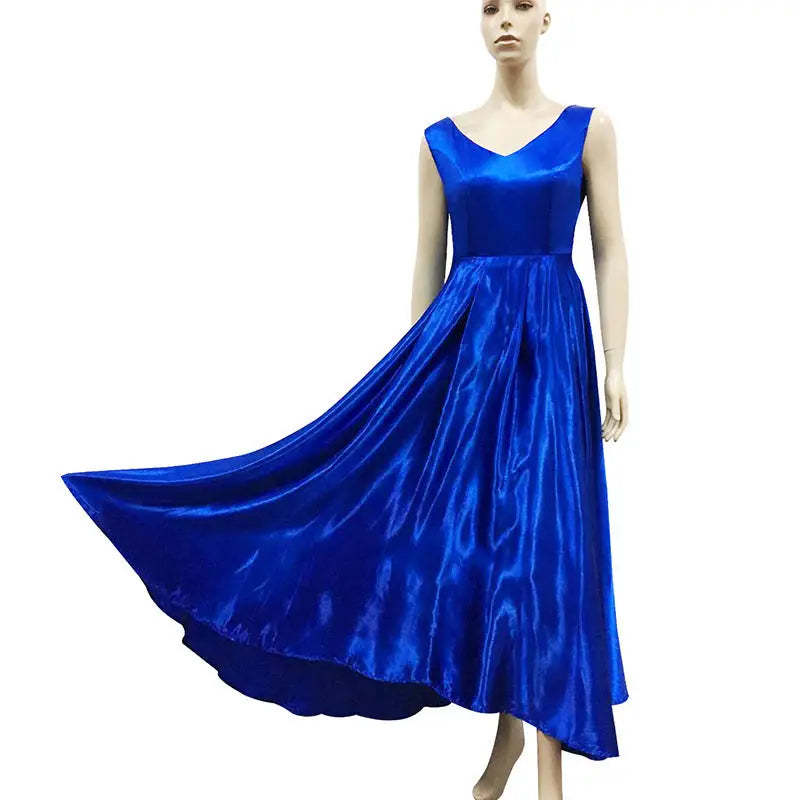 Elegance Bow: Deep V Backless Ball Gown Dress
