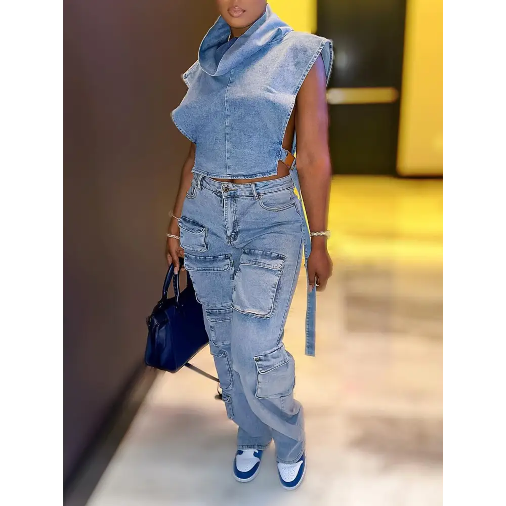 Elegance Denims: Women’s Work Chic Trousers