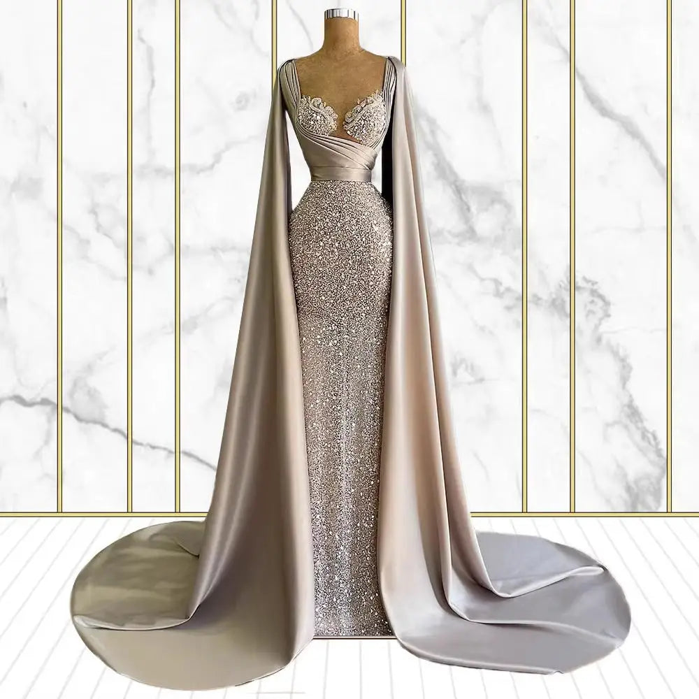 Elegance Unveiled: Designer Women’s Dress - Picture Color / 2 Yards