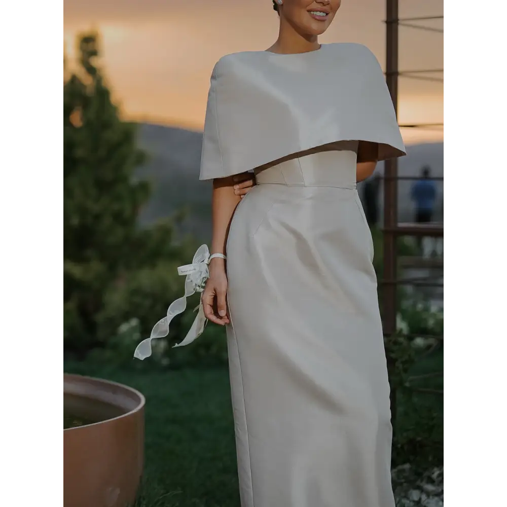 Elegant Regular Fit Polyester Maxi Dress for Parties and Weddings - 4