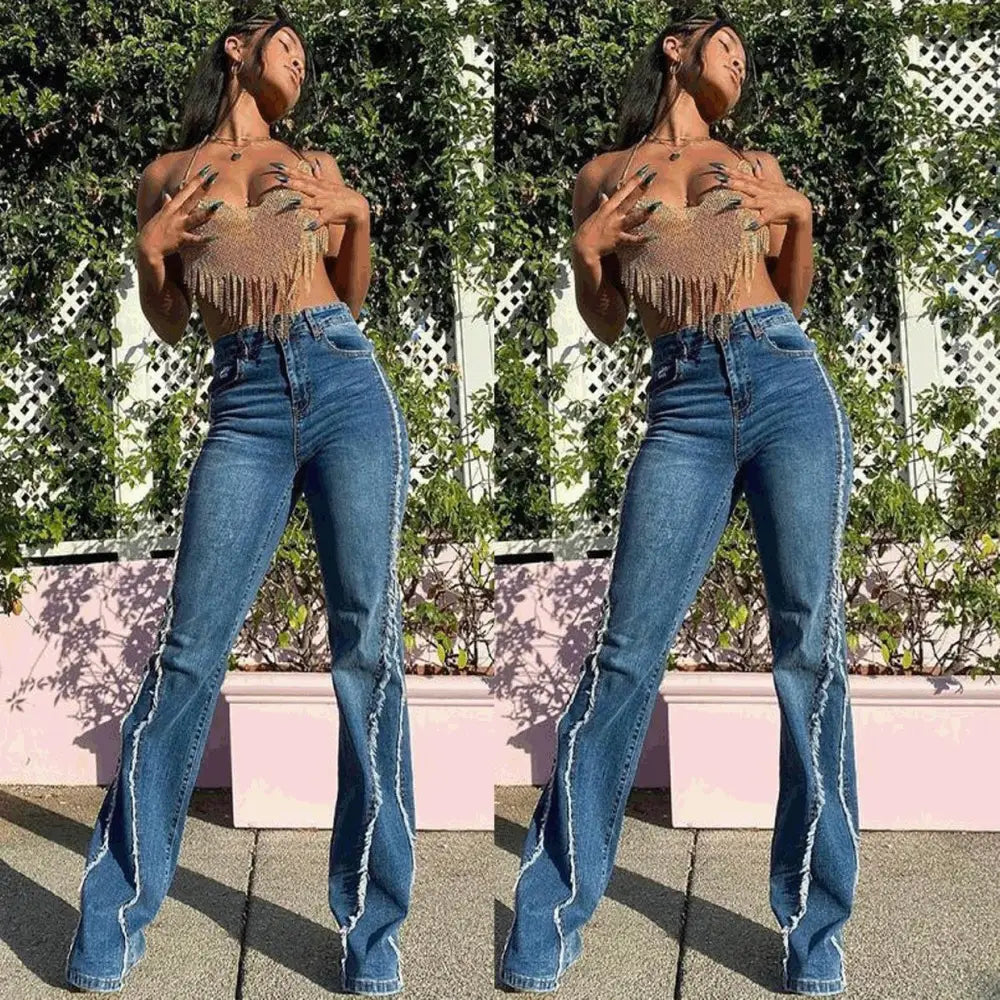 Elevate: Women’s High Waist Straight Jeans