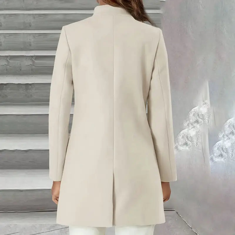 EuAm Slim Fit Wool Coat