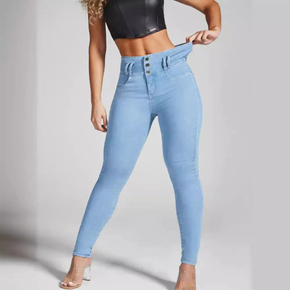 Euro-Americana Girls’ Ripped Jeans