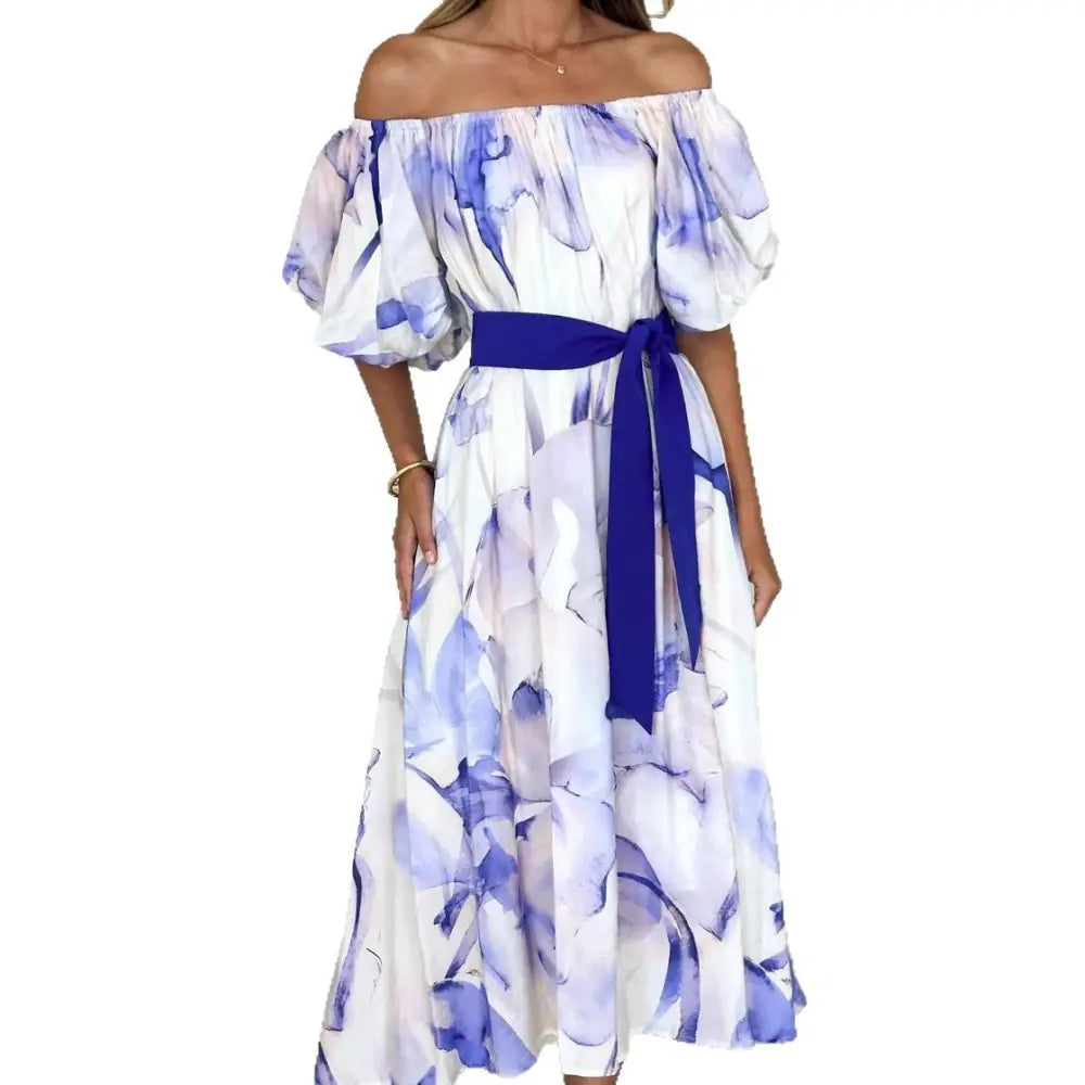 EuroAm Summer Swing: Puff Sleeve Dress