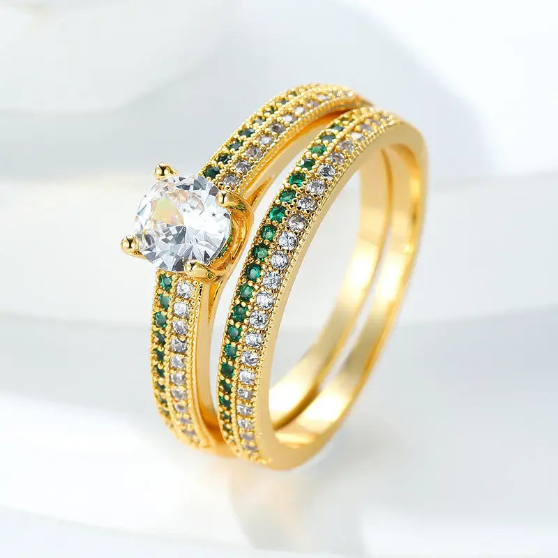 EuroAmour Elegant Engagement Ring