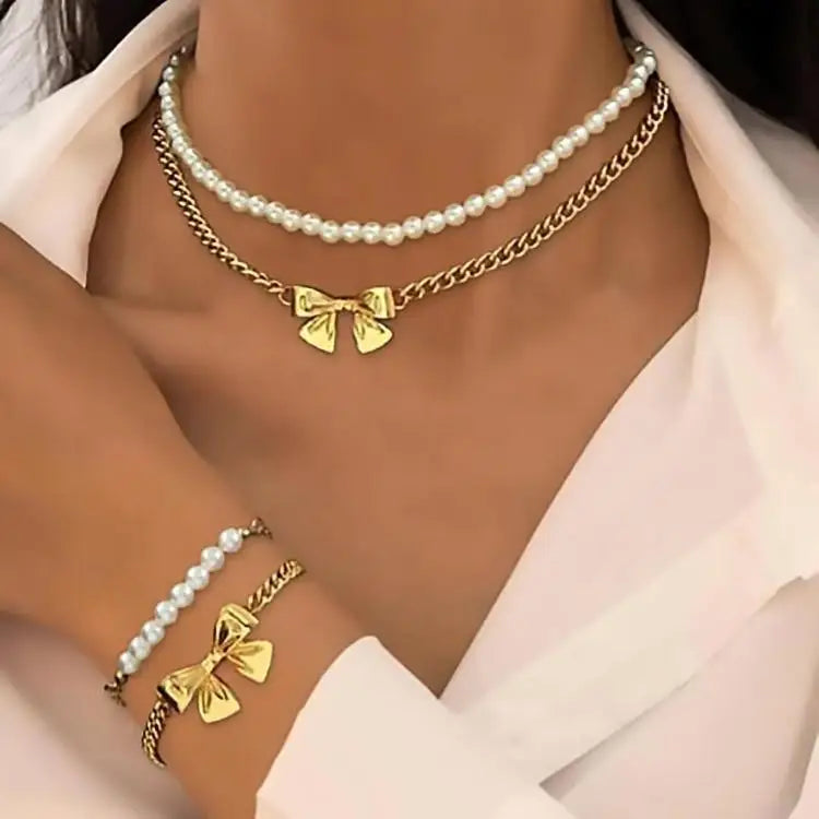 Exquisite Jewelry Set with Elegant Craftsmanship - 6442601HB / Alloy