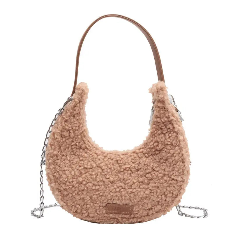 FashDumpl Shoulder Bag - Khaki