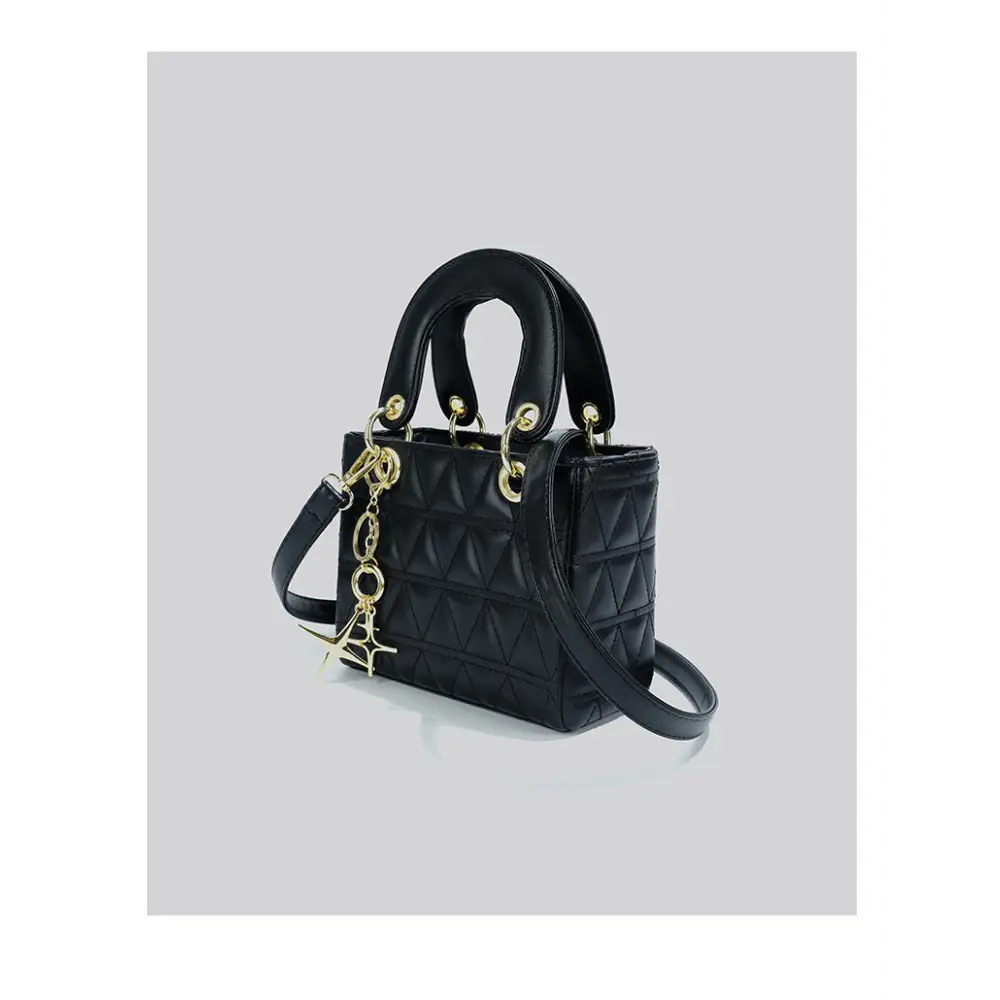 Fashionista Handbag - Black Gift Box Gift Bag