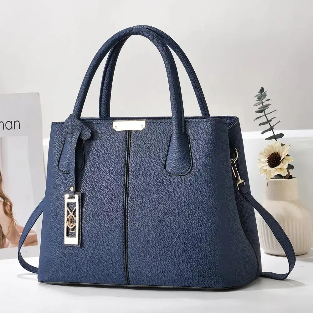 FashionMom Shoulder Bag - Blue