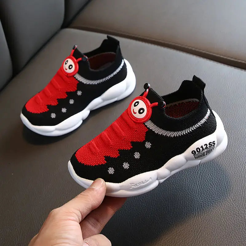 FlexFit Kids Sneakers - Black / 17