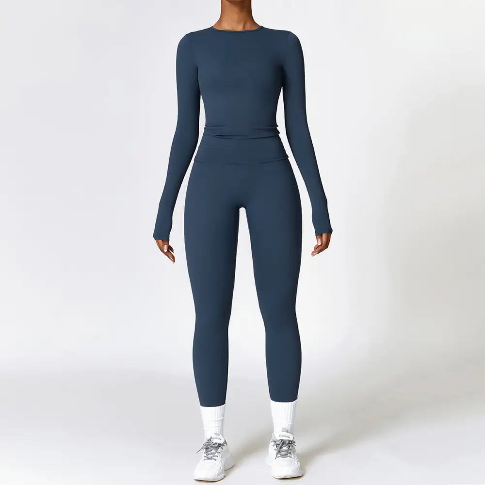FlexFit Yoga Set - Badge Blue / S