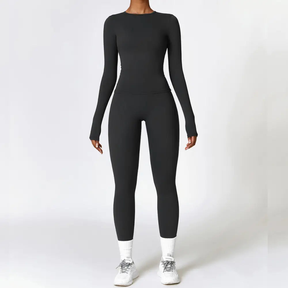FlexFit Yoga Set - Black / S