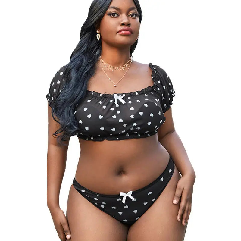 Girls’ Off Shoulder Underwear Set