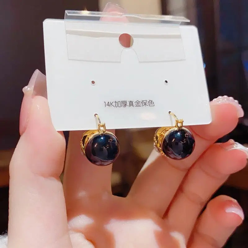 Golden Geo Chic 14K Gold Fashion Ear Clips - No 25