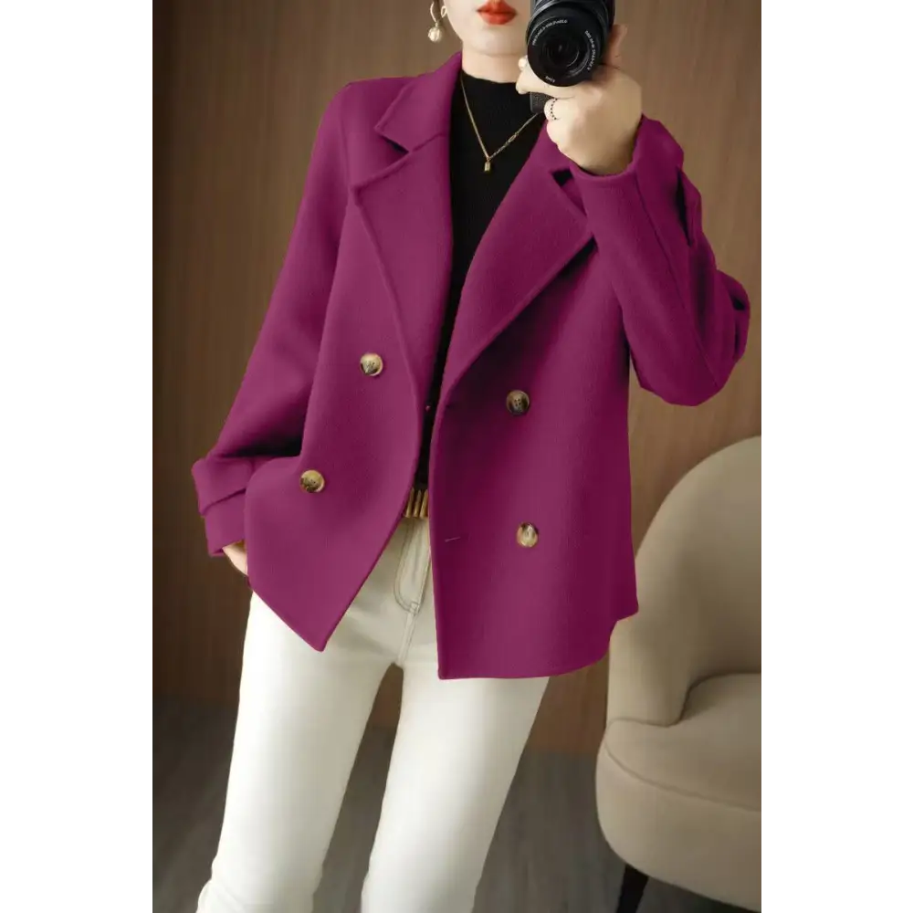 GraceCoat - Rose Purple / S