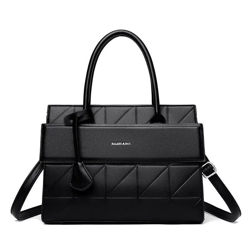 Grandé Style Women’s Tote: Chic & Spacious - Black