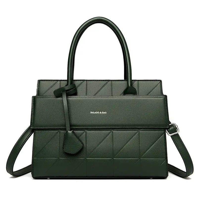 Grandé Style Women’s Tote: Chic & Spacious - Olive Green