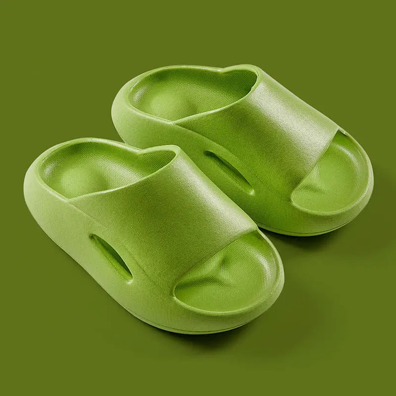 GripSoft Cozy Home Sandals - Green / 15