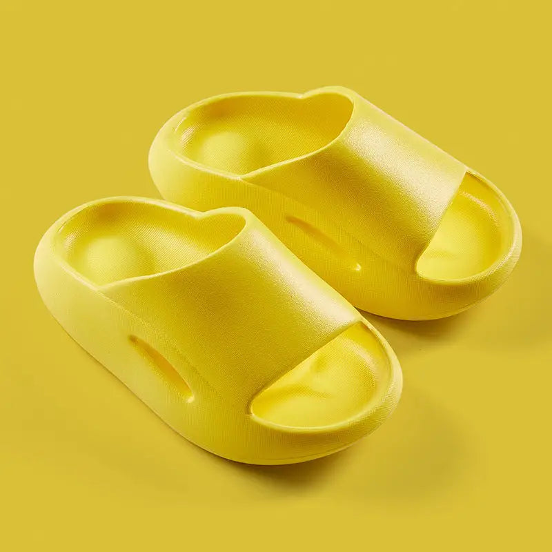 GripSoft Cozy Home Sandals - Yellow / 15