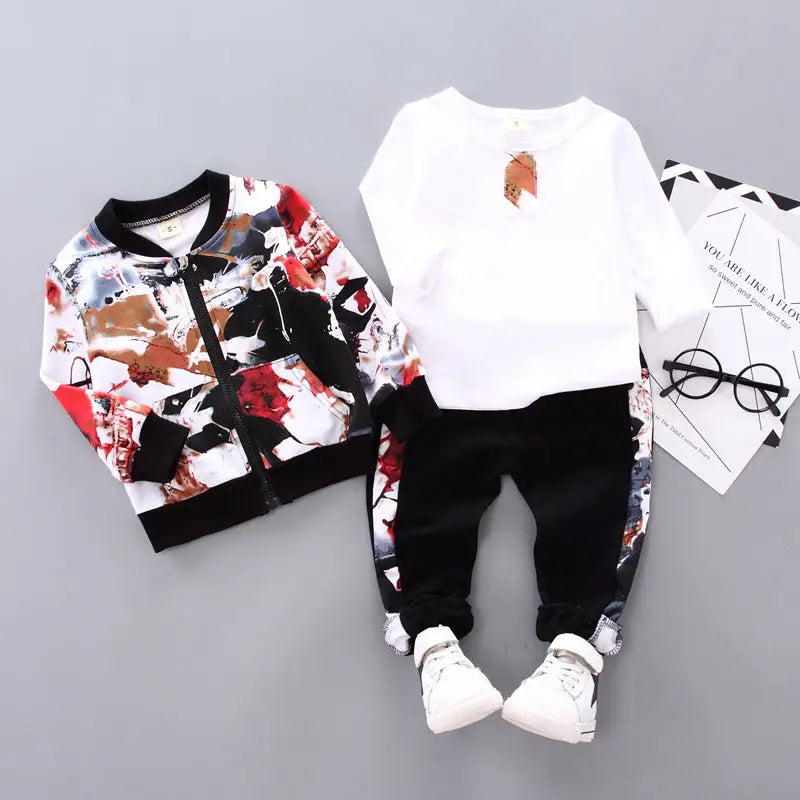 Handsome Trio Fall/Winter Boys’ Set