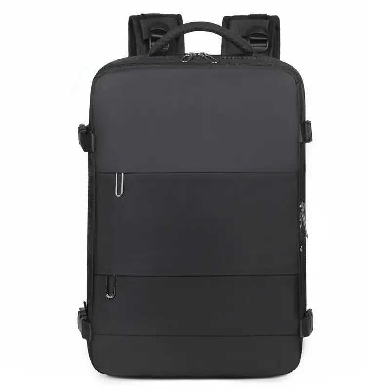 HerVoyage: All-in-One Travel & College Backpack - Black