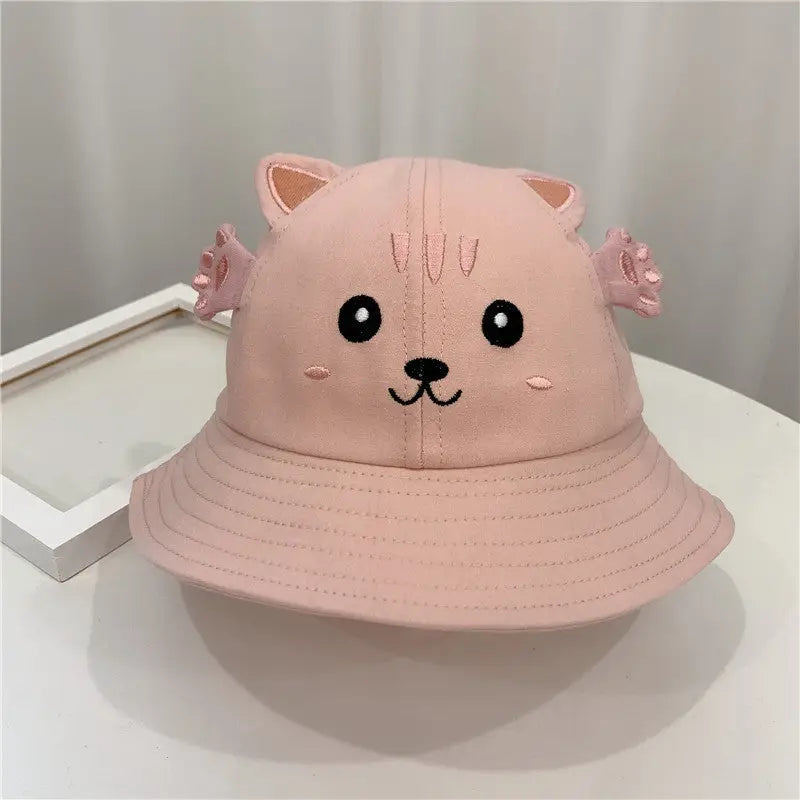 KittenFrog SunBab Pot Hat - Pink