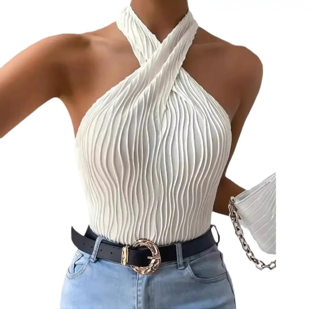 Knit Halter Top for Her