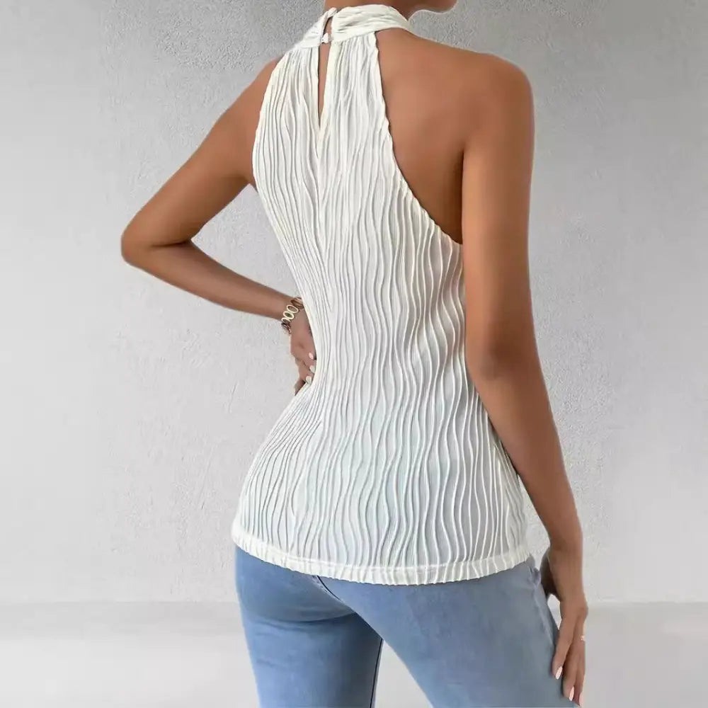 Knit Halter Top for Her