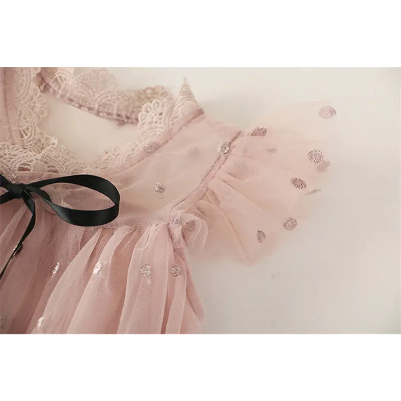 LaceWhirl: Kids’ Dreamy Gown for 3-8 Years