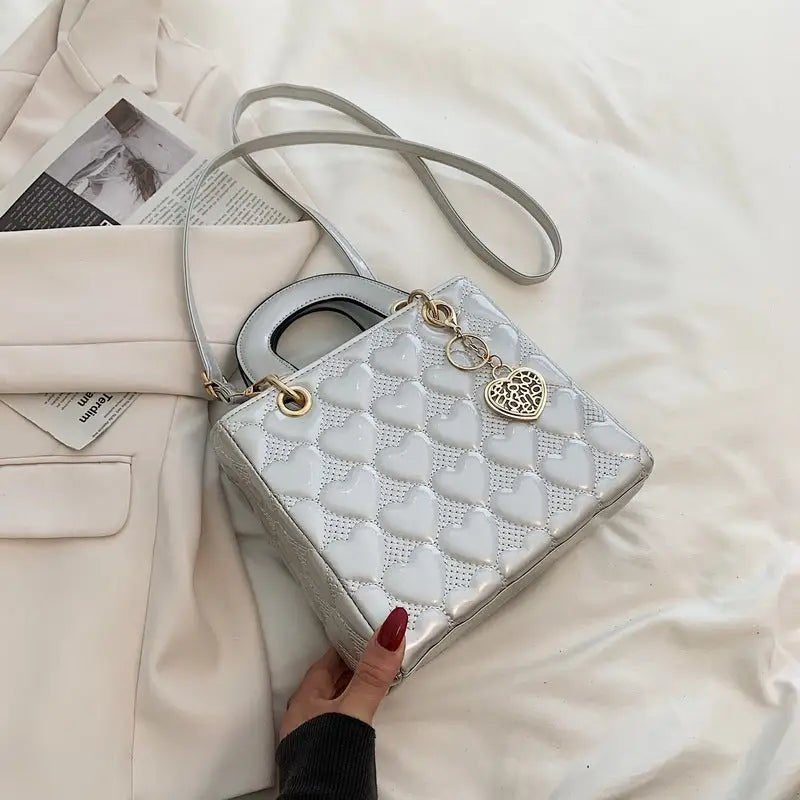 Large and Small Size Bags in Multiple Colors for Daily Matching - Large Silver