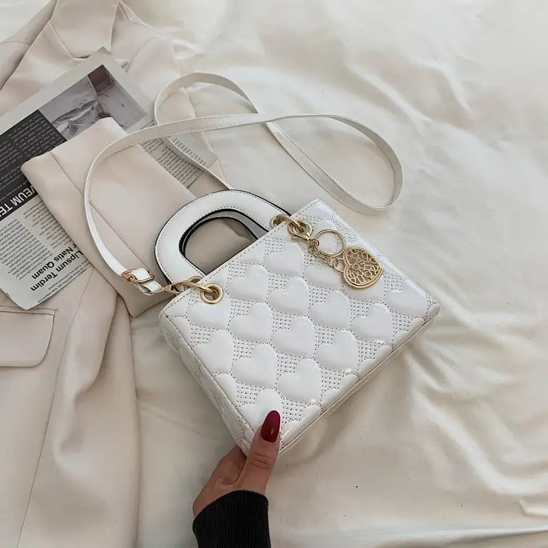 Large and Small Size Bags in Multiple Colors for Daily Matching - White Small Size