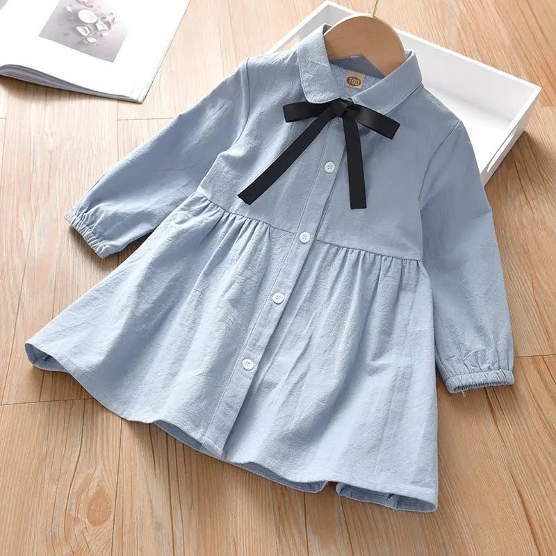 Little Rancher: Western Baby Dress Shirt - Light blue / 90cm