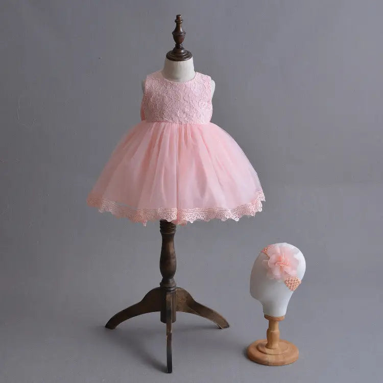 Lotus Moon Princess: Winter Baby Dress - C / 24M